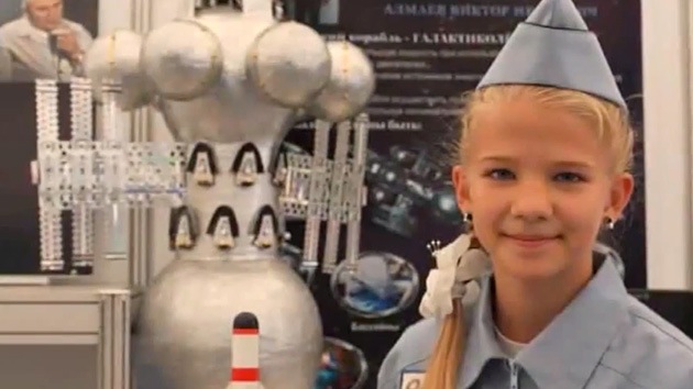 Una rusa de 11 años inventa una nave para llegar a otros planetas mucho más rápido
